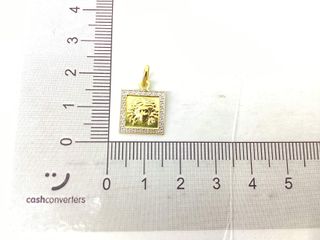 colgante oro 18k