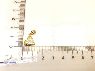 colgante oro 18k