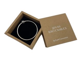 pulsera plata 925mm con piedra con circonita