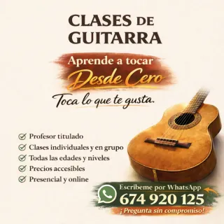 CLASES DE GUITARRA ONLINE