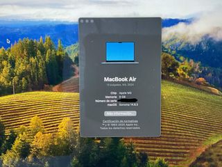 portatil apple apple macbook air m3 8-core 4.0 13 (8gpu) (2024) (a3113)