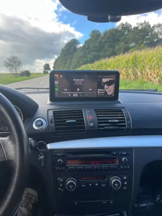 Tela BMW E81 E82 E87 E88 + Idrive Android 14