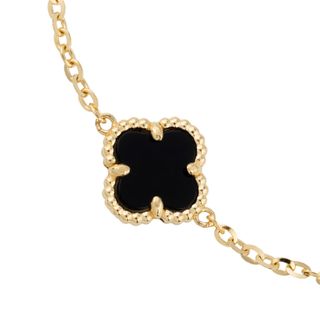 pulsera oro 18k con onix