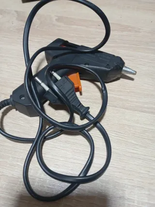 Pistola silicona caliente