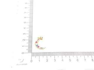 colgante oro 18k con piedra