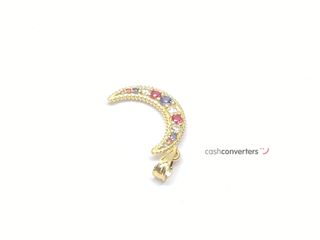 colgante oro 18k con piedra