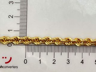 cadena oro 18k 30cm