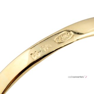 anillo oro 18k con piedra con circonita