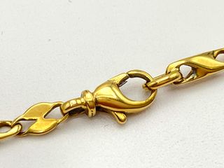 cadena oro 18k 26cm
