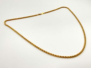 cadena oro 18k 35cm