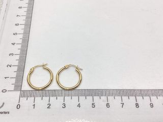 argollas oro 18k