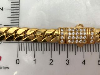 gargantilla oro 18k 25cm