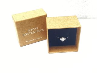 anillo oro 18k con piedra con circonita