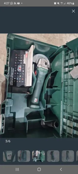 Kit de herramientas metabo a estrenar