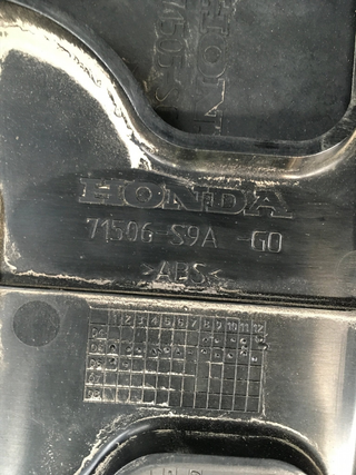 Paragolpes tarsero Honda CR-V II Fase 2