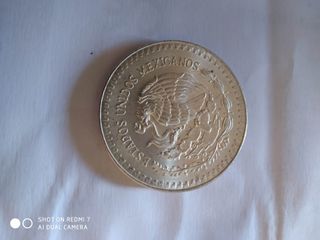 dos monedas de plata mexicana 1 onza
