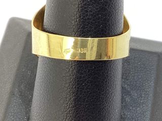 sello oro 18k con circonita