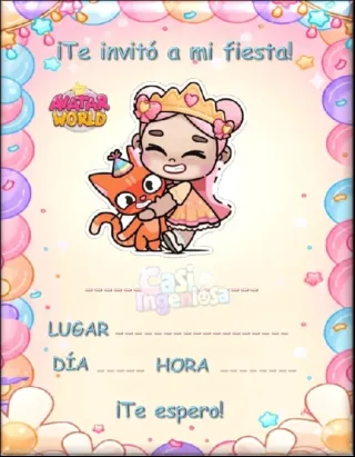 Invitaciones para cumpleaños