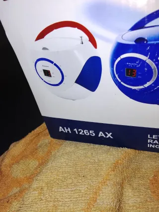 Vintage lettore CD e radio