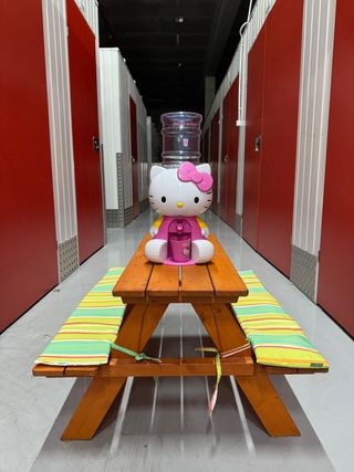 Mesa de Pícnic Infantil con Bancos