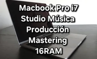 MacBook Pro Producción Mastering