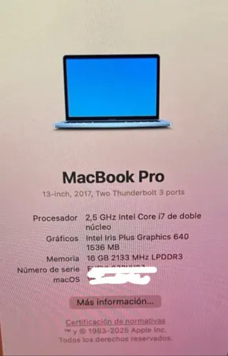 MacBook Pro Producción Mastering