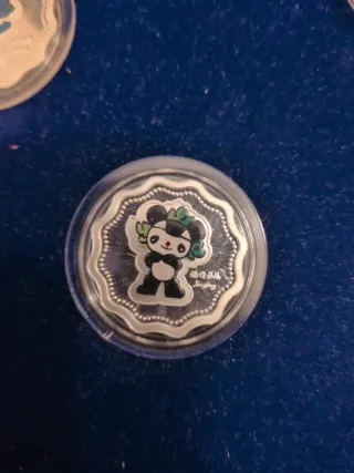 Set monedas plata olimpiadas Beijing 2008