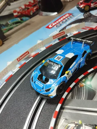 Scalextric compacto/ Carrera 1:43 Coche Bugatti