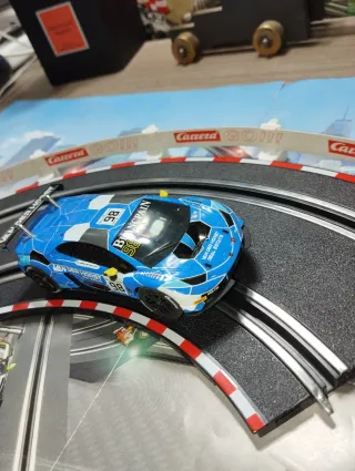 Scalextric compacto/ Carrera 1:43 Coche Bugatti