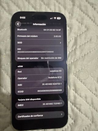 Iphone 17 air NUEVO 100% bateria