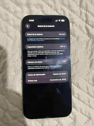 Iphone 17 air NUEVO 100% bateria