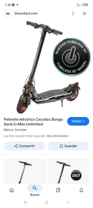 Patinete eléctrico