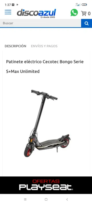 Patinete eléctrico