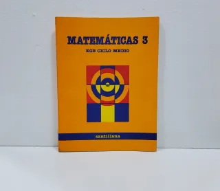 LIBRO SANTILLANA 3°- 4°-5° EGB 1981-ALMACEN ENVIO