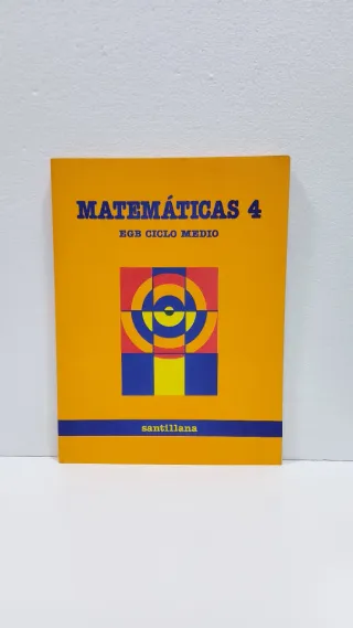 LIBRO SANTILLANA 3°- 4°-5° EGB 1981-ALMACEN ENVIO