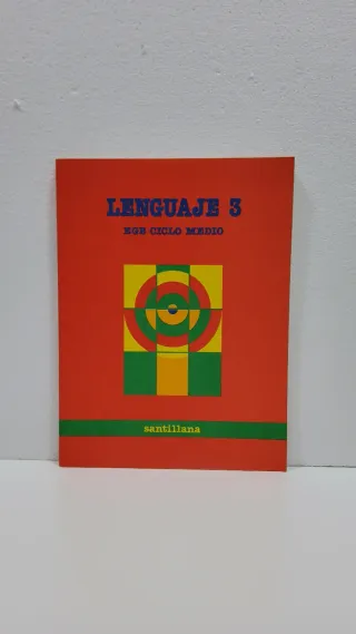 LIBRO SANTILLANA 3°- 4°-5° EGB 1981-ALMACEN ENVIO