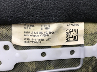 Asientos BMW 1 F20 F21