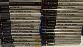 Lote de juegos de play 2