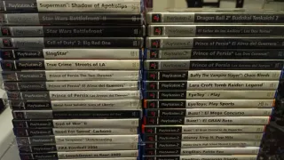 Lote de juegos de play 2