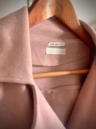 Chaqueta rosa empolvado tipo biker – Coconut Woman