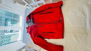 Chaqueta membrana montaña naranja