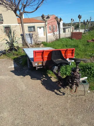 Remolque de tracción basculante