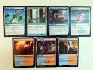 MTG Mazo Commander Azul y Rojo