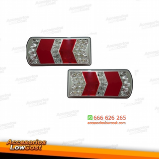 Set pilotos led traseros 7 funciones homologado 1