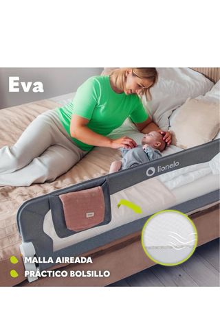 Barrera de cama infantil Lionelo