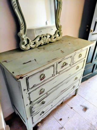 Credenza e specchio vintage