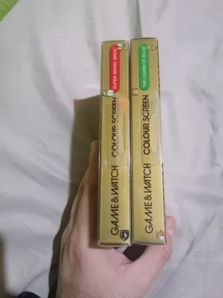 Nintendo Game & Watch Zelda y Super Mario Bros