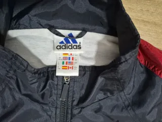 Chándal Adidas Vintage 90s- Navy/Burgundy T. L/XL