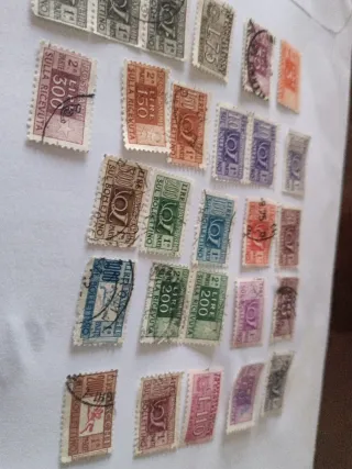 Francobolli posta pneumatico Italia usati