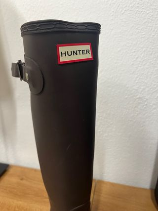 Botas de agua Hunter marrones